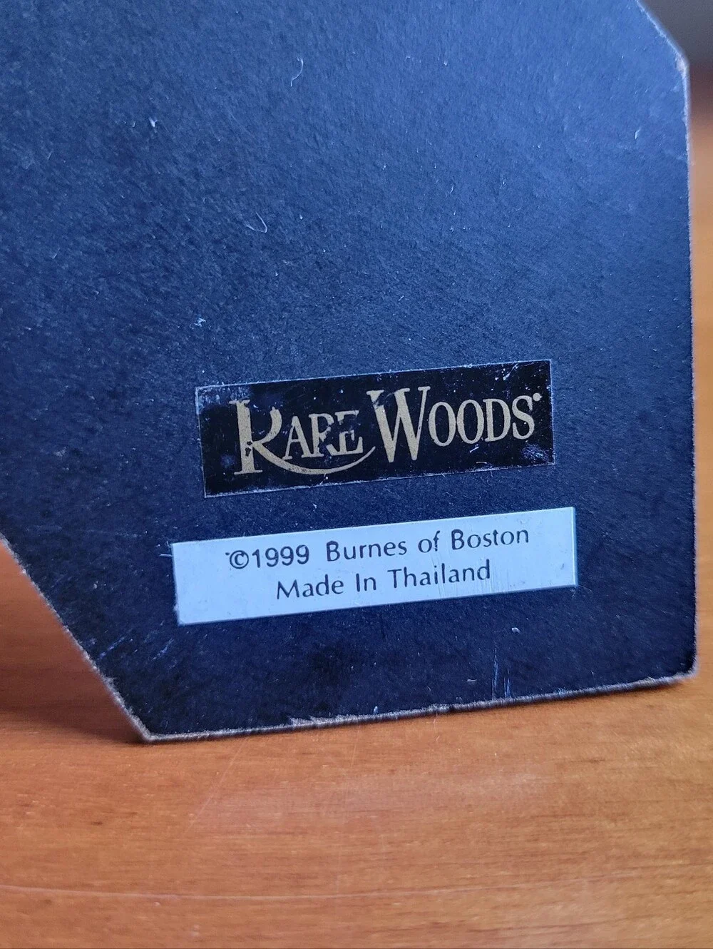 Vtg 1989 Burnes of Boston Rare Woods Picture Frame 3.5x5